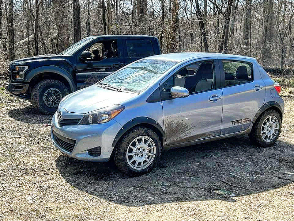 2007-2014 Toyota Yaris 1.5" Lift